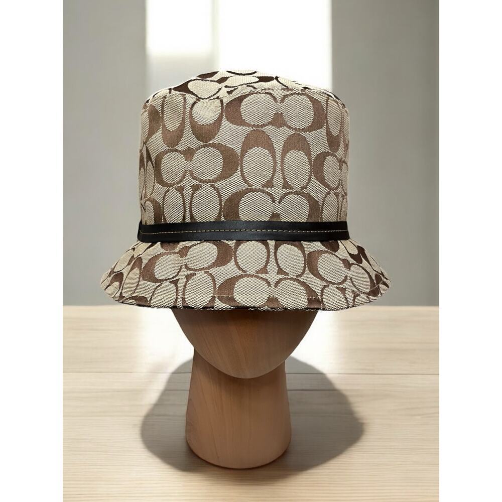 Y2K Coach Signature Crusher Hat Size P/S